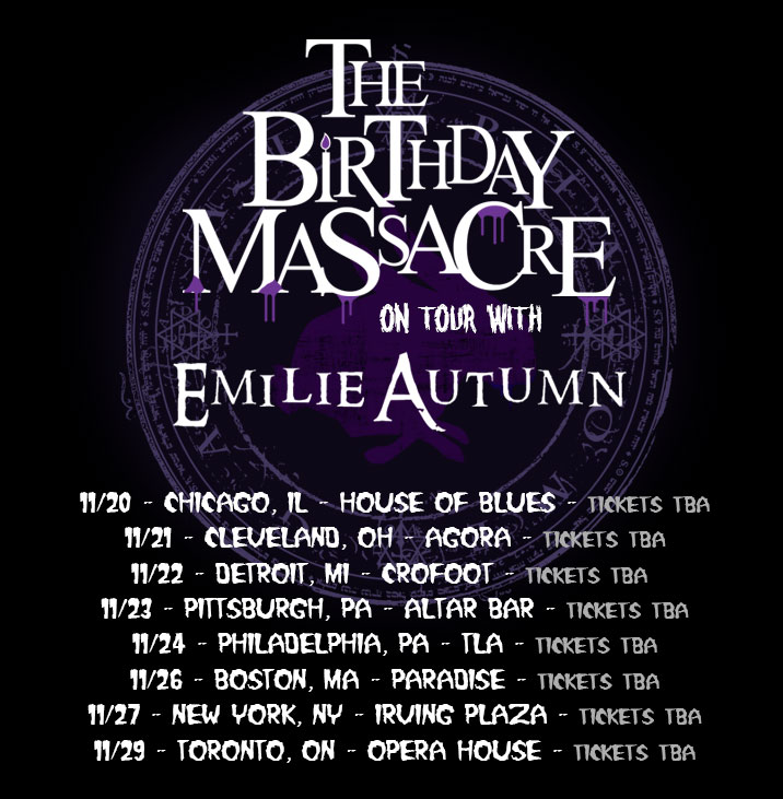 Турне с Emilie Autumn